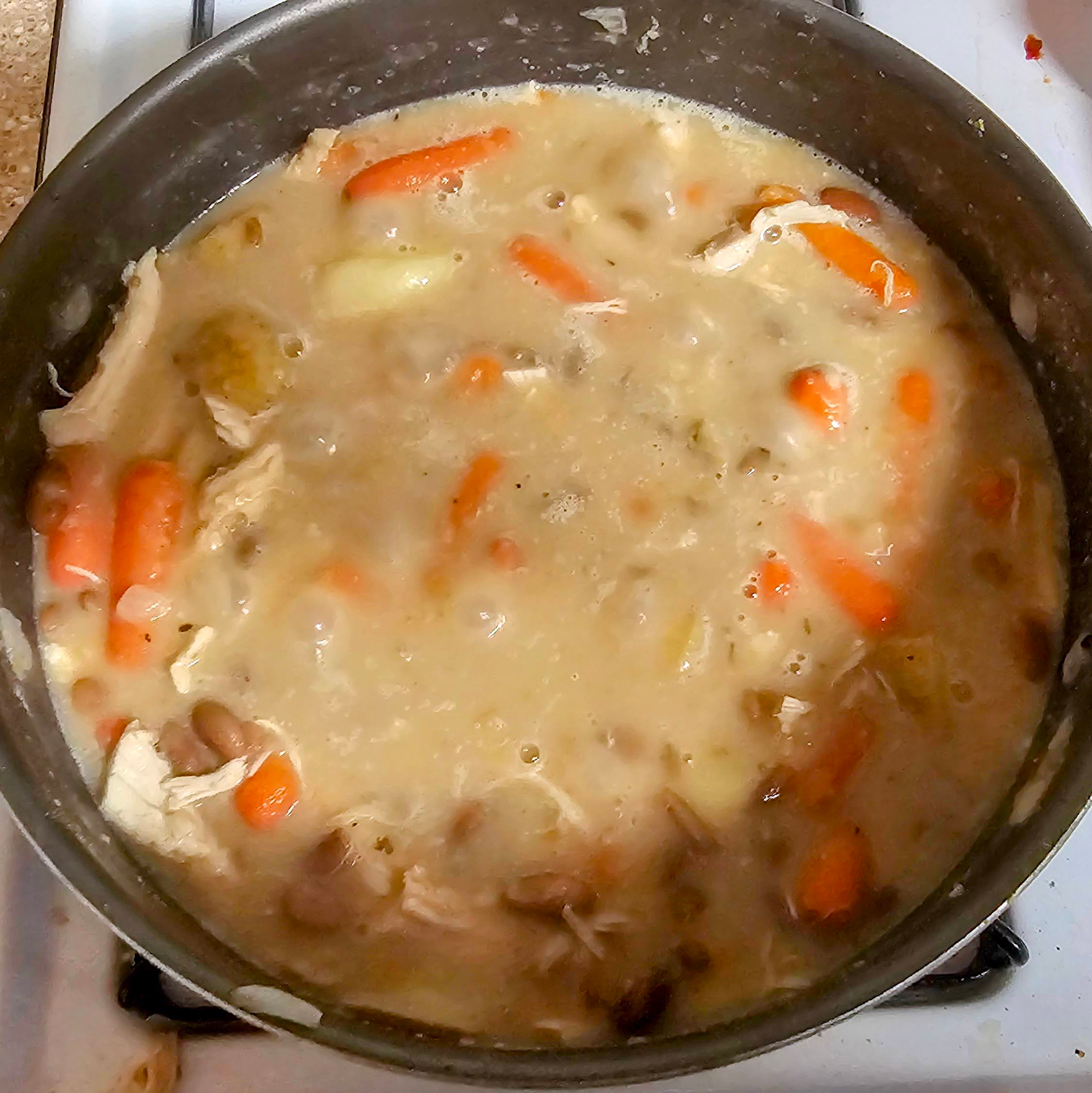 Bright and Cozy Pinto Bean Soup