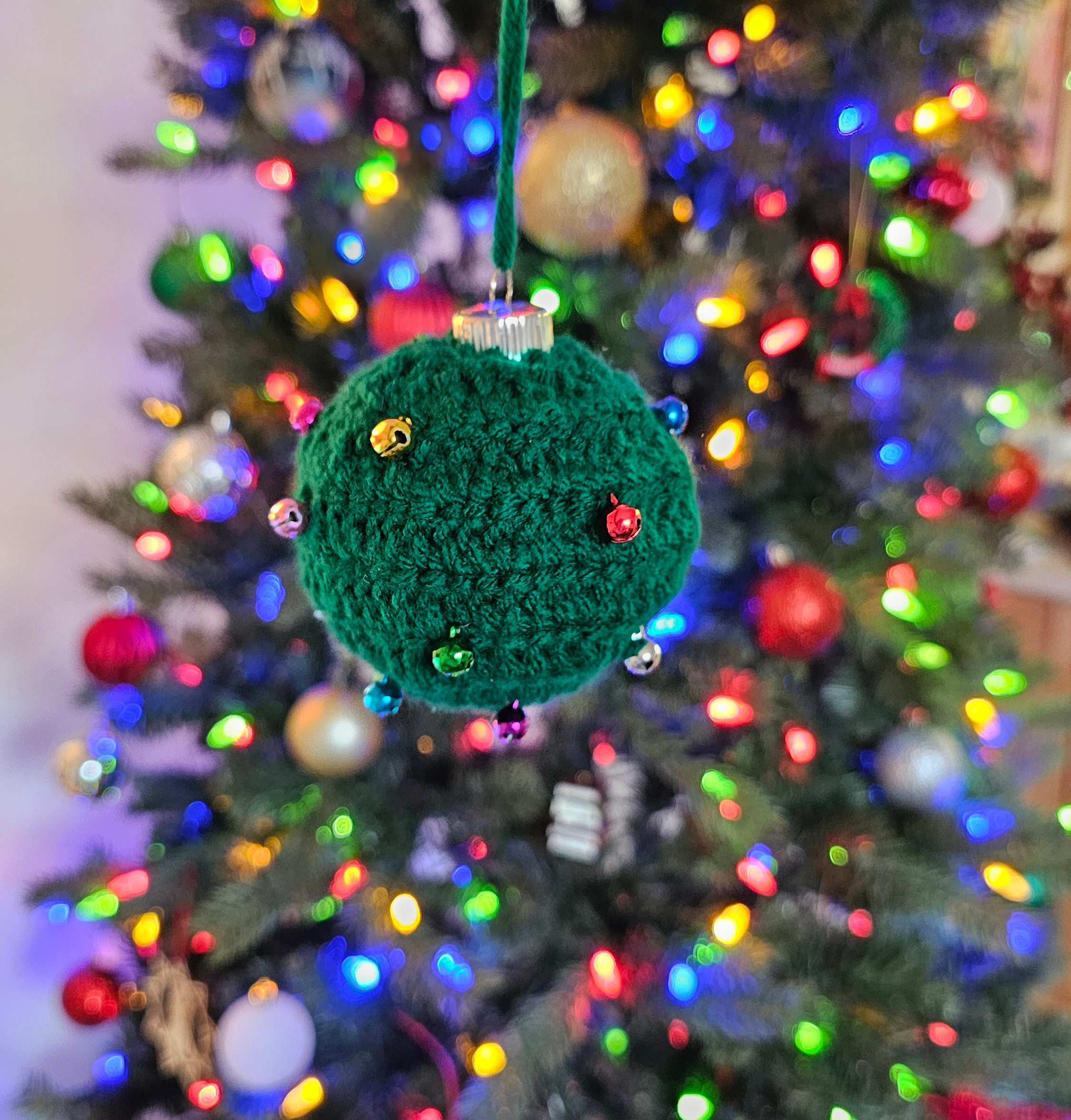 🎄Easy Crochet Christmas Ornament Free Pattern